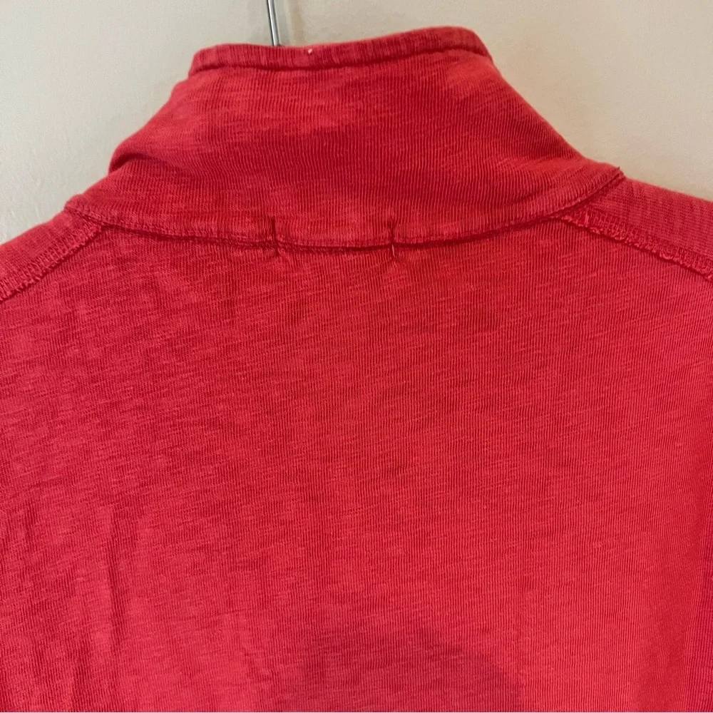 J. Crew Pullover Mens 1/4 Zip Ringspun Jersey 100% Cotton | L